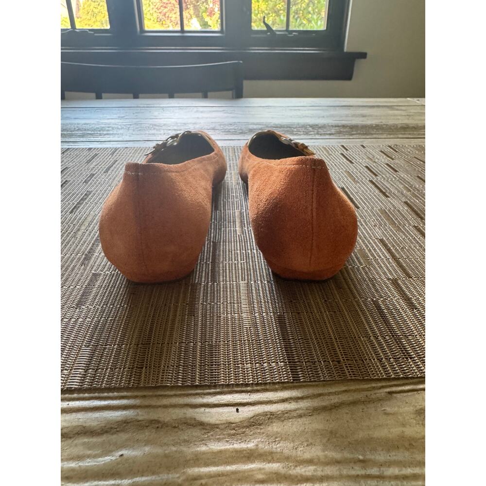 prada orange suede kitten heel - Picture 4 of 7